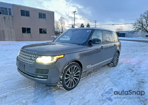 2016 Land Rover Range Rover Supercharged from USA, damaged, VIN SALGS3EF5GA310083